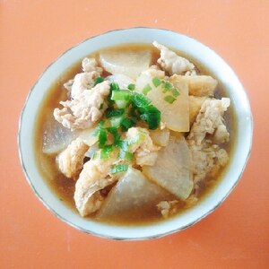 大根消費に！簡単！豚バラ大根炒め煮！